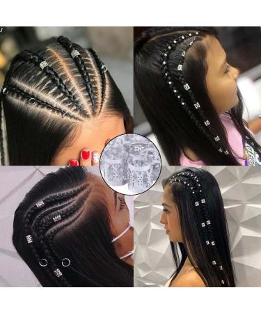 Dreadlock Accessories Set - 58 Pcs Hair Rings, Beads & Clips for Hair Braiding - Everyday and Festive Hair Accessories with Good Ductility - Buy Online on GoSupps.com