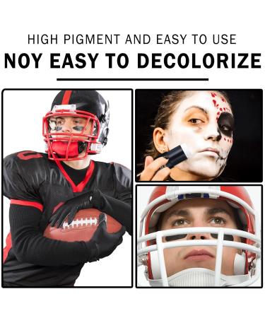 NVLEPTAP Eye Black Stick - Versatile Sports & Face Paint for Halloween Baseball Softball & Football | Black Face & Body Paint - Buy Online on GoSupps.com