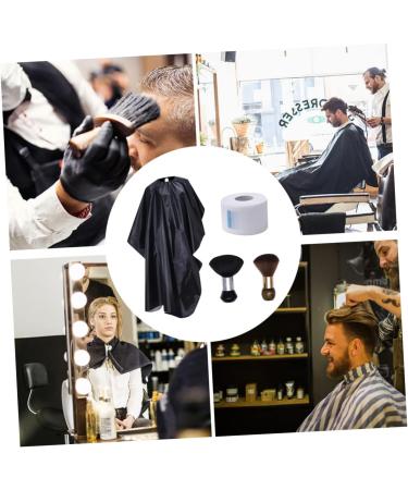 TOVINANNA Set 4 Hairdressing Tools Set Neck Strips Neck Duster Brush Haircut Cape - Buy Online on GoSupps.com