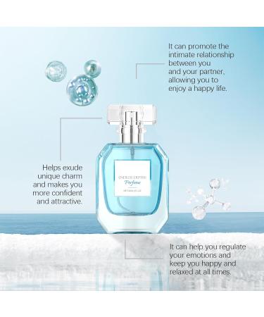 Mens Perfume Delicate Vegan Eau De Parfum Sweet Beauty Products Suitable for Special Occasions Perfume Gift for Men 8.3x4.6cm Light blue - Buy Online on GoSupps.com