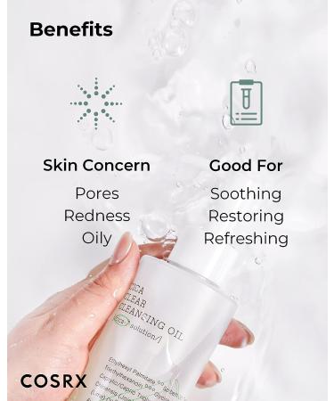 COSRX Pure Fit Cica Cleansing Oil 6.76 fl. oz | Purifying Lightweight Oil with CICA-7 Complex for Sensitive Skin - Buy Online on GoSupps.com