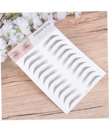 Beavorty 6 pcs 3d eyebrow stickers natural tattoo stickers eyebrows shape sticker Eyebrow Transfer Stickers - Buy Online on GoSupps.com
