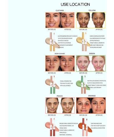 Makeup corrector for women 3 x correction with high coverage longlasting cosmetics for events photo and daily use - Buy Online on GoSupps.com