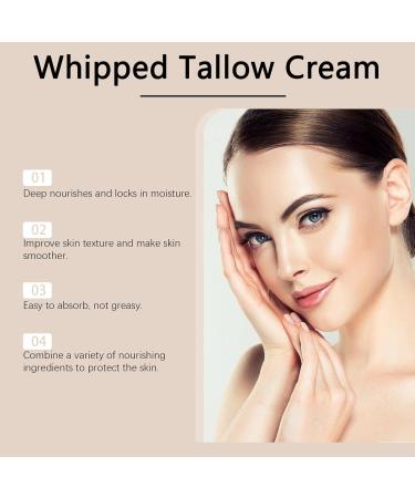 Shantou Yingji 2 pieces Beef Tallow Balm Organic moisturizer Whipped Beef Tallow Cream for Skincare repair cream for dry and tense skin 118 ml cream 39 - Buy Online on GoSupps.com