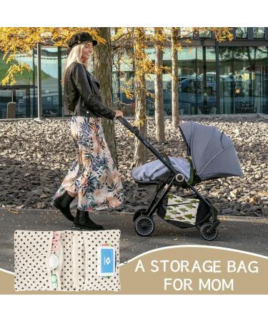 Shop Hioqfr Diaper Bag Organizer - Stylish Small Diaper Bag for On-the-Go Parents | Changing Pouch & Pocket for Diapers | Ideal for Travel - Buy Online on GoSupps.com