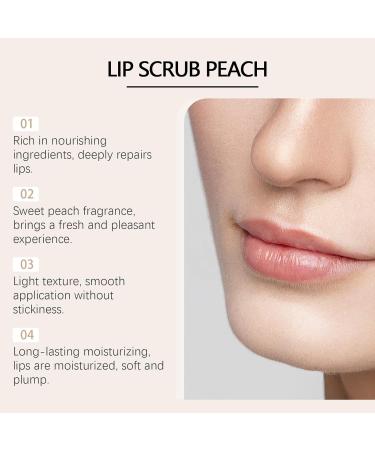 Shantou Youjia Lip Peeling Exfoliator Lips Overnight Moisturizer Sleeping Cream Lip Repair Balm Peach to brighten dark lips and reduce fine lip lines - Buy Online on GoSupps.com