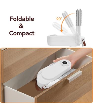Yofuly Shoe Dryer & Boot Warmer - Electric Glove Dryer with Adjustable Frame Intelligent Timer & Foldable Design for Shoes Gloves Hats & Ski Boots - Buy Online on GoSupps.com