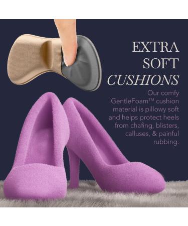 Ballotte Premium Heel Cushion Pads (3M Multicolour - 12 Pack) | Heel Grips/Heel Liners For Women Shoes - Back Of Heel Pads For Shoes That Are Too Big | Shoe Heel Inserts For Women/Men - Buy Online on GoSupps.com