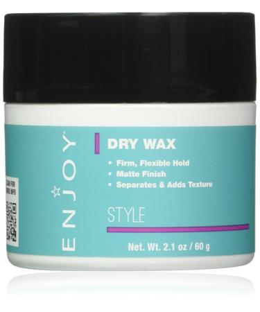 ENJOY Dry Wax (2.1 OZ)  Non-Greasy, Pliable Hair Wax
