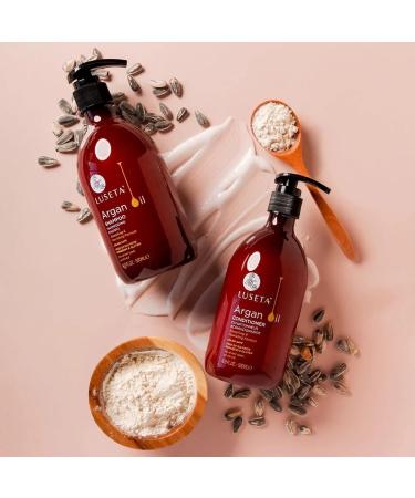 Luseta Sulfate Free Shampoo and Conditioner with Argan Oil - 16.9 Fl. Oz. (Pack of 2) - Buy Online on GoSupps.com