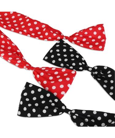 2 Pieces Women s Chiffon Head Wrap - Polka Dot & Paisley Elastic Stretch Headbands for Girls & Ladies - Stylish Hair Accessories - Buy Online on GoSupps.com