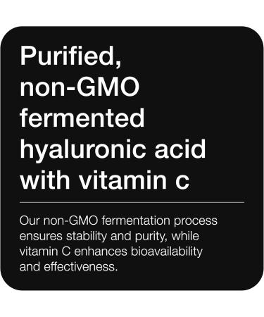 Hyaluronic Acid Supplements Lab Tested 95% Ultra High Purity Fermented and Bioavailable with Vitamin C Third Party Lab Tested 360 Capsules 360 Count (Pack of 1) - Buy Online on GoSupps.com