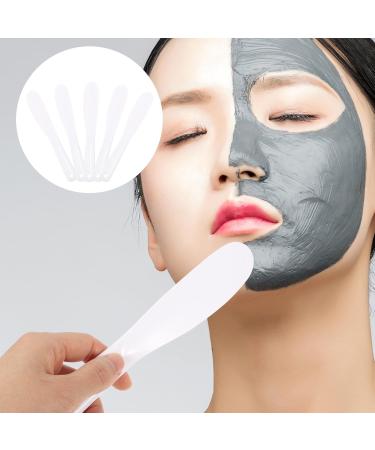 5 pi ces Lot de Spatules Cosm tiques Silicone Blanc pour Masque Visage Applicateurs Visage Pratiques et Compacts pour Cr me et Soins DIY Outils Beaut Portables pour Maquillage et - Buy Online on GoSupps.com