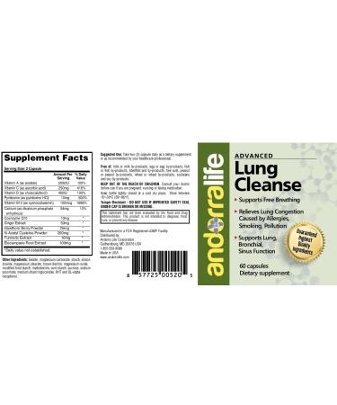 Andorralife Advanced Lung Cleanse