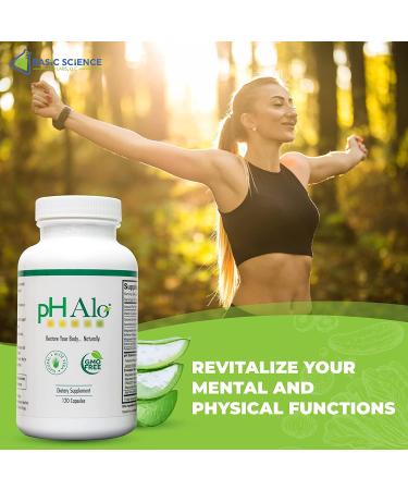 Halo pH Balance Supplement Pills - Magnesium Bicarbonates Capsules for Alkaline Balance - Natural Focus, Gut Health & Recovery Support - Buy Online on GoSupps.com