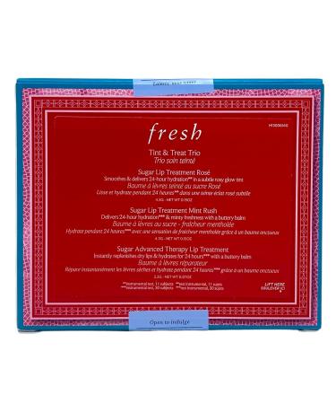 Fresh Limited Edition Tint & Treat Trio - Ros Mint Rush and Advanced Therapy Balm - Buy Online on GoSupps.com