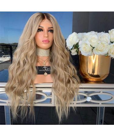 Shop Women's Gradient Front Lace Wigs - Long Curly Big Wave Hair | International Shipping - Buy Online on GoSupps.com
