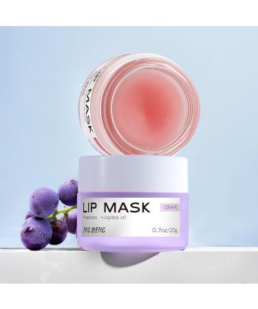 JING MENG Hydrating Lip Sleeping Mask Gloss with Peptides Shea butter for Dry Cracked Lips Ultra-Nourishing Lip Over-night Care Smooths Plumps Softens Strawberry Flavor. 0.7oz - Buy Online on GoSupps.com
