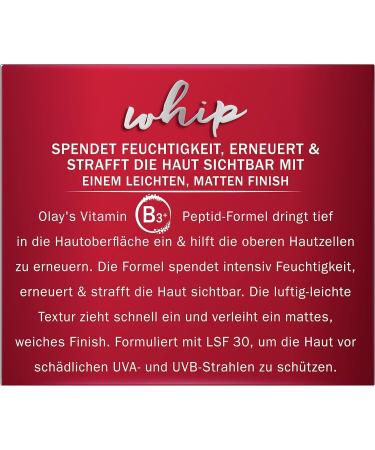 Procter Gamble Olay Regenerist Whip Light Like Air Moisturizing Face Cream SPF30 50 ml Day Cream SPF 30 single - Buy Online on GoSupps.com