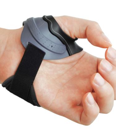 Velpeau CMC Thumb Brace for Osteoarthritis CMC Joint Pain Relief Soft and Comfortable Stabilizes CMC Joint Without Limiting Hand Function (Grey Left X-Small Palm circumference 5 7/8 - 6 7/8 ) X-Small Grey-Left Hand