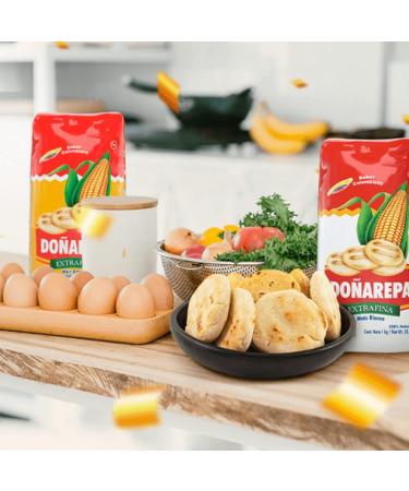 White corn flour Colombia bag 1 0 kg -- Harina de Ma z Precocida Blanca DO AREPA - Buy Online on GoSupps.com