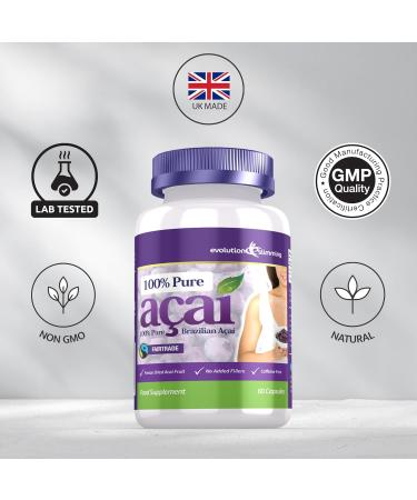 Evolution Slimming 700mg Pure Acai Berry: Boost Your Health Naturally - Buy Online on GoSupps.com