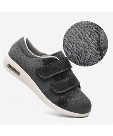 Yytcsjz Diabetic Shoes for Men | Memory Foam Orthopedic Footwear for Indoor/Outdoor Use | Elderly Health Gift - Deep Blue - Buy Online on GoSupps.com