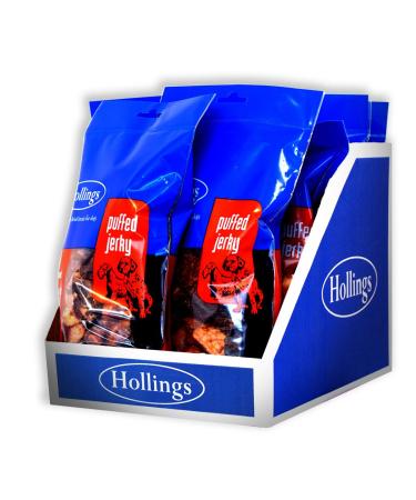 Hollings Pure Beef Jerky Dog Treats 100% Natural Air Dried Long Lasting Chews for Adult Dogs Grain Free High in Protein & Low in Fat (100g) 100 g (Pack of 1)