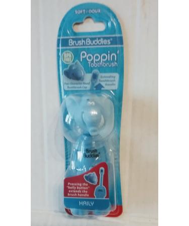 Extended Handle Toothbrushes Cow  Elephant  Lion  Frog or Tiger (Haily The Elephant)