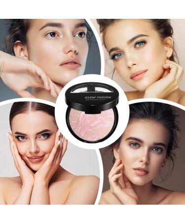  G n rique Makeup Face Powder Waterproof Oil Control Powder Marble Powder Palette Pearlescent Buildable Powder Foundation Long-Lasting Face Powder Powder Foundation for Women Oil Control Powder Foundation - Buy Online on GoSupps.com