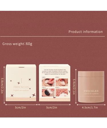 Artificial freckles Practical freckles stamp POWDER SUMMER PIN Natural Look Cosmetics Tool for face skin Beauty Makeup - Buy Online on GoSupps.com