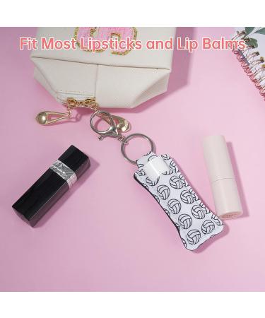 16 PCS BATTIPAW Volleyball Lip Balm Holder Keychain for Women - Bulk Lip Gloss Keyring Tracker Safeguard - Buy Online on GoSupps.com