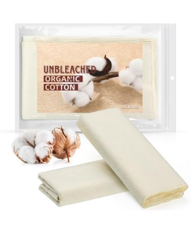 Wool flannel for castor oil reusable and highly absorbent 13 x 15 2 pieces 1 piece (1 pack)