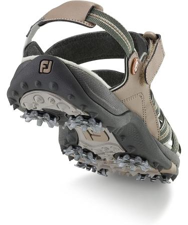 FootJoy Women's Golf Sandals Shoes 9 in Tan/Light Grey - Stylish & Comfortable - Buy Online on GoSupps.com