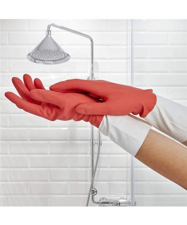Spontex Perfect Light Household Gloves - Eco-Friendly Latex Anti-Slip Size L 2 Pairs for All Cleaning Tasks - International Shipping Available - Buy Online on GoSupps.com