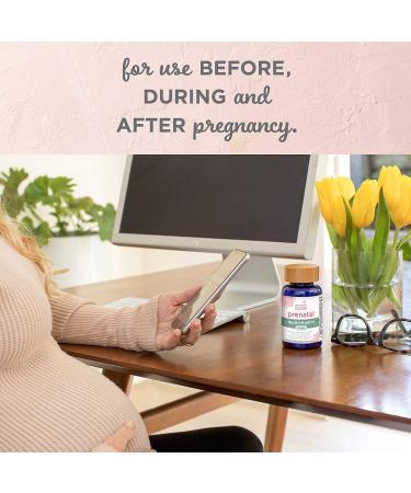 Mommy's Bliss Prenatal Multivitamin with Iron, Folic Acid & Probiotics | Vegan & Gluten Free | Supports Baby Development & Mom's Immunity | 45 Servings - Buy Online on GoSupps.com