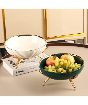 Kitchen Countertop Fruit Rack Fruit Basket Ceramic Fruit Bowl Modern Fruit Basket for Fruit Vegetables Breads Snacks Practical Fruit Holder Storage for Kitchen Counter Fruit Trays for Party (Color - Buy Online on GoSupps.com