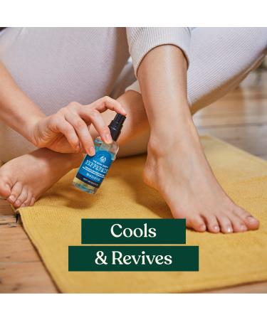 Body Shop Peppermint Cooling Foot Spray - Vegan Formula for Tired, Achy Feet | 3.3 oz - Buy Online on GoSupps.com