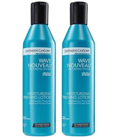 Wave Nouveau Moisturizing Finishing Lotion 8.5 Ounce (251ml) (2 Pack)