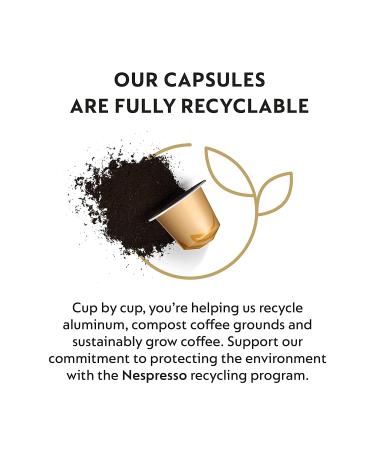 Nespresso OriginalLine Barista Flavored Mild Roast Espresso Coffee Capsules - 30 Count (10ct x 3) | 1.35oz Pods - Buy Online on GoSupps.com