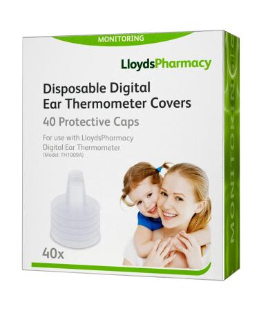 LloydsPharmacy Disposable Digital Ear Thermometer Covers - Hygienic Protection for Accurate Readings - Buy Online on GoSupps.com