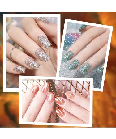 Besnel 60 Colors Nail Polish Kit - Gel Polish Set with Glitter, Cat Eyes, Temperature Changing Colors - Base Coat and Top Coat Included - Perfect Nail Art Starter Gifts - Buy Online on GoSupps.com