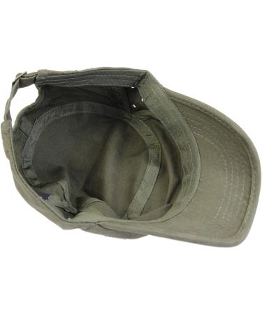 Leoodo Adjustable Military Cap for Men & Women | Cotton Sun Hat for Hiking & Sports | One Size Black - Buy Online on GoSupps.com