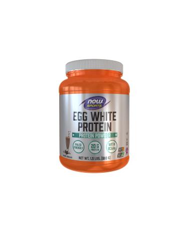 Now Foods Egg White Protein Creamy Chocolate 1.5 lbs (680 g)