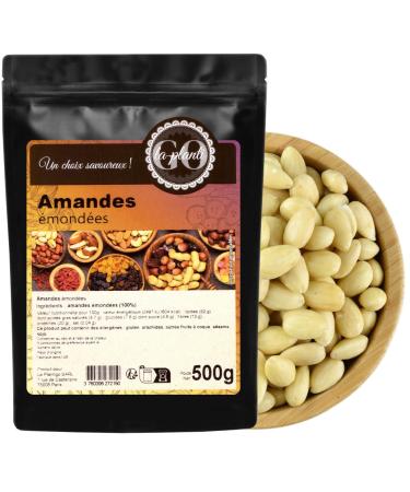 Shelled almonds 500 g - LA PLANTIGO