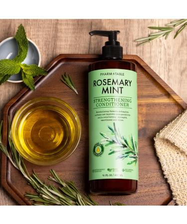 Rosemary & Mint Conditioner | Moisturizes Dry Hair & Invigorates Scalp | 480ml - For Men & Women - Buy Online on GoSupps.com