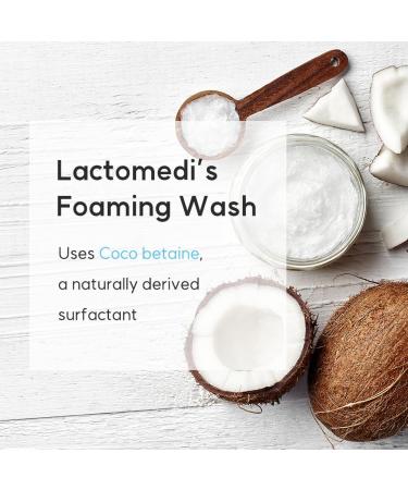 LACTOMEDI Feminine Foaming Wash - pH Balanced Intimate Care with Natural Ingredients | EWG Green-Verified | 5.07 fl oz - Buy Online on GoSupps.com