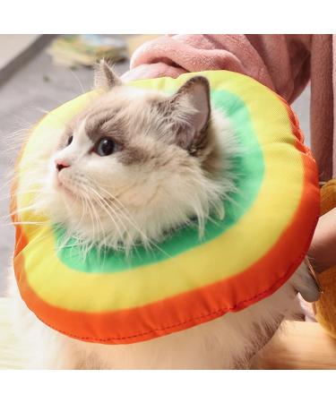Yanmucy Adjustable Cat Recovery Collar - Soft Cone After Surgery - Small - Buy Online on GoSupps.com
