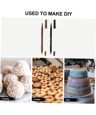 PRETYZOOM 6 Pcs Baking Pen Macron Pen Homemade Cookies Edible Drawing Biscuits Pens Fondant Food Pen Pastry Icing Pen Cookie Decorating Pens Fine Point Pen Cake Fine Tip Double Head Plastic - Buy Online on GoSupps.com