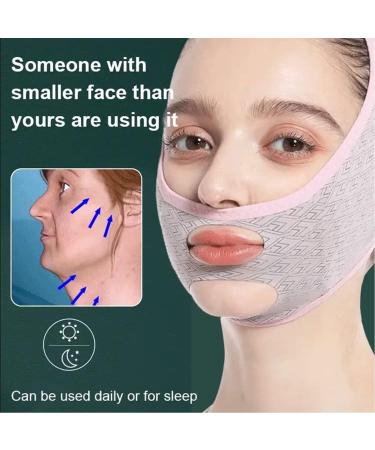 FCHUH Beauty Face Sculpting Sleep Mask - Reusable V Line Lifting Double Chin Reducer - Chin Up & Tightening Mask - 2PCS - Buy Online on GoSupps.com